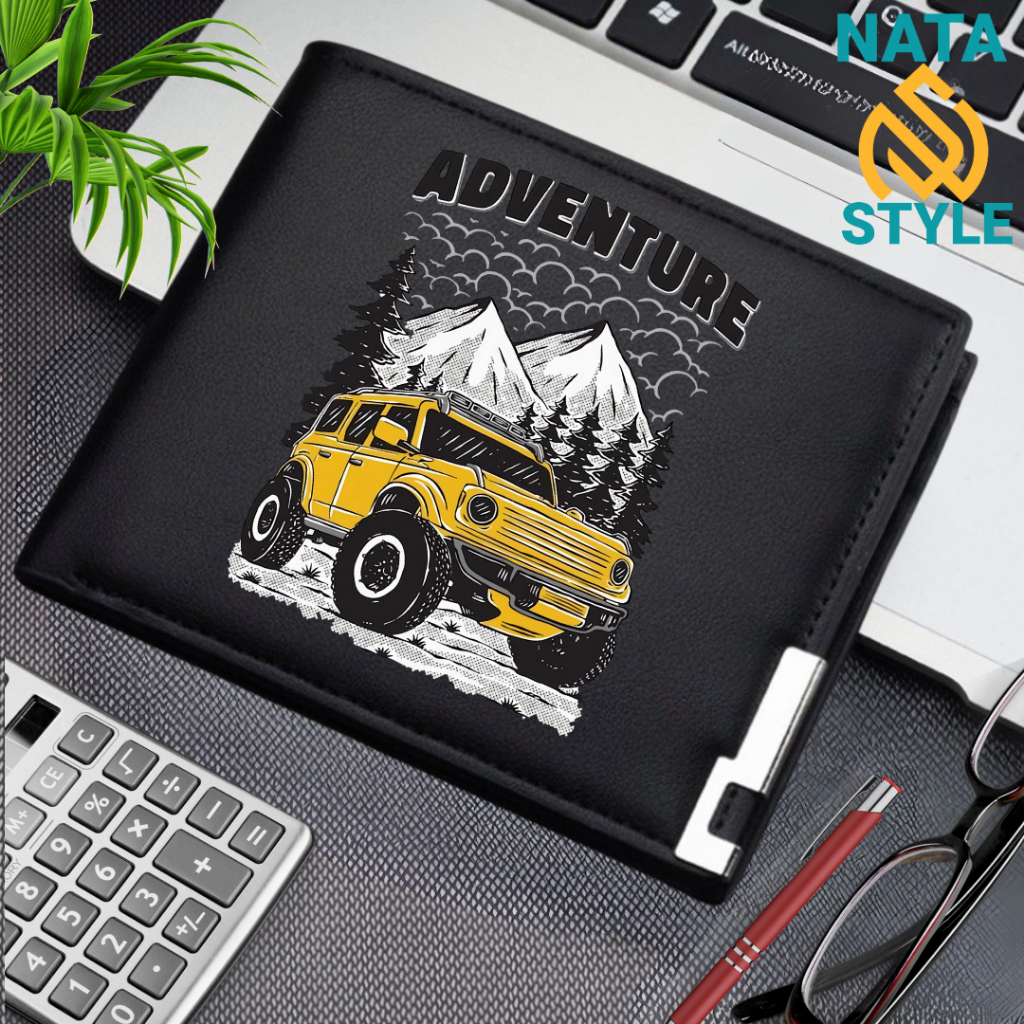 Dompet Lipat Anak Mobil Jeep I Dompet Anak Mobil Jeep I Dompet Anak Kulit Sintentis Mobil Jeep