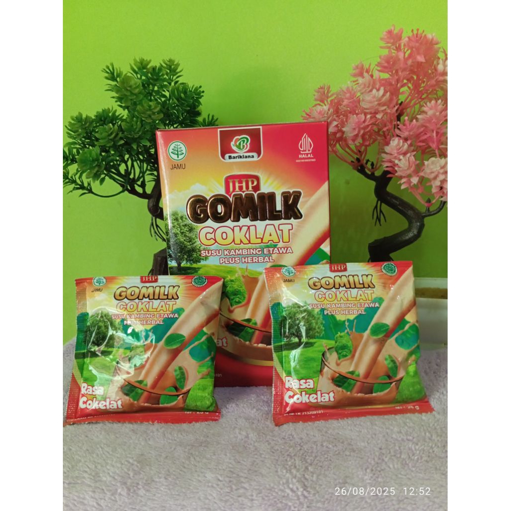 

Susu Etawa GOMILK Plus Herbal 200gr POM TR183211101