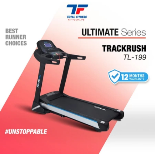Treadmill Elektrik Auto Incline Modern TL-199 Alat Olahraga Lari Ditempat Elektrik