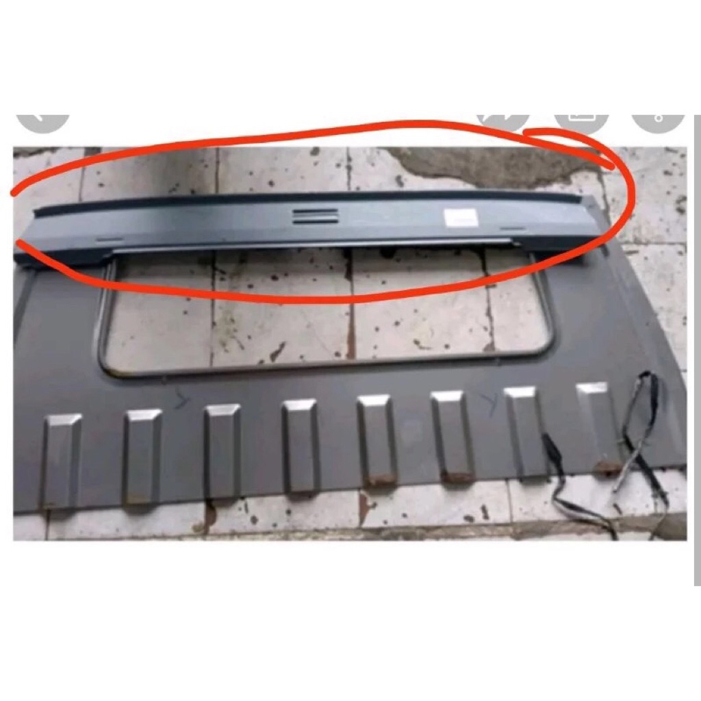 Tulang atap ORI Mitsubishi L300, penahan dinding belakang, sandaran