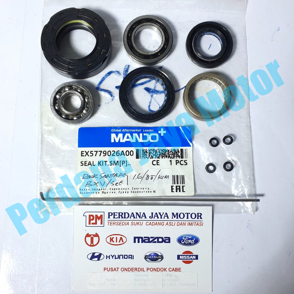 Seal Kit Power Steering Rack Stir Hyundai Santa Fe Santafe Old Lama