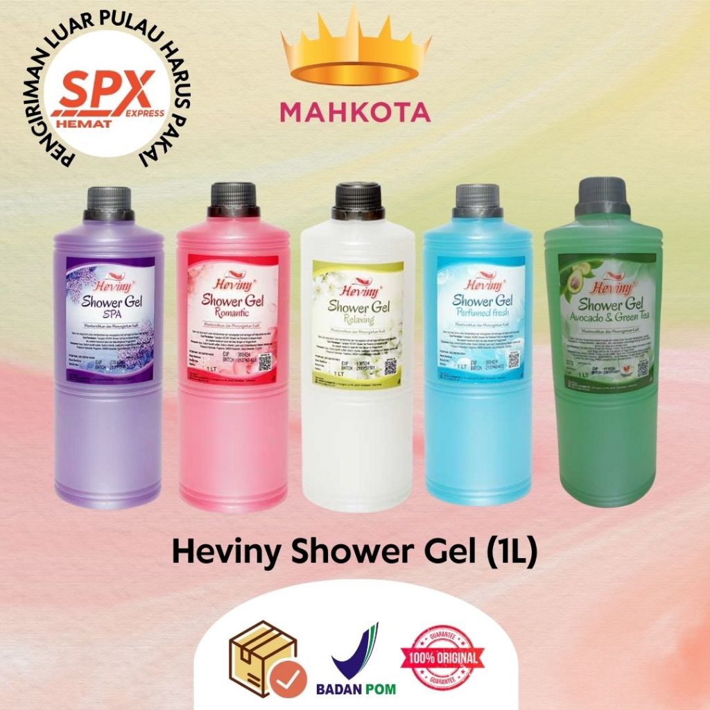 ** Mahkotacosmetik ** Heviny Shower Gel (1L)