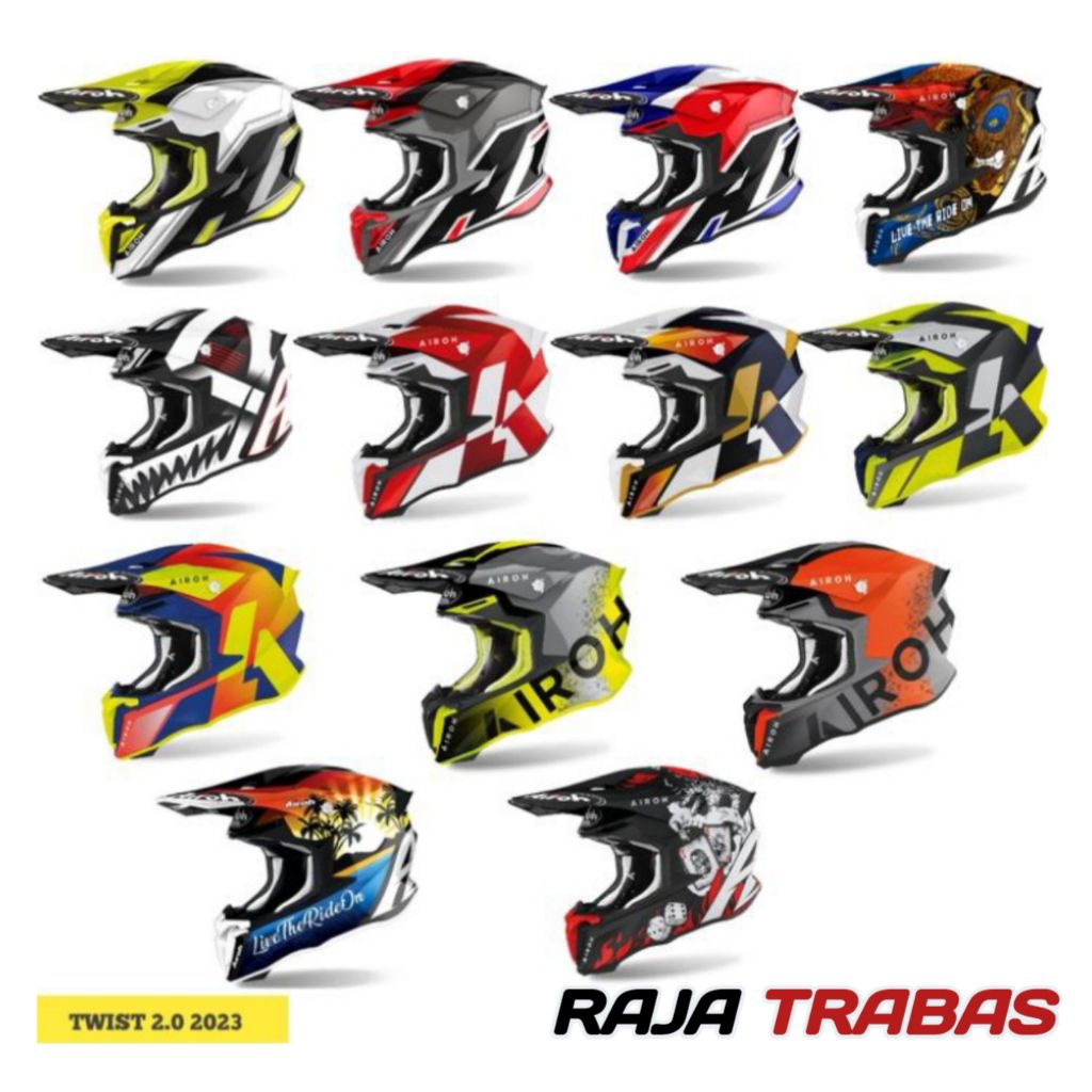 HELM AIROH TWIST 2.0 / HELM AIROH TWIST / HELM TRILL AIROH