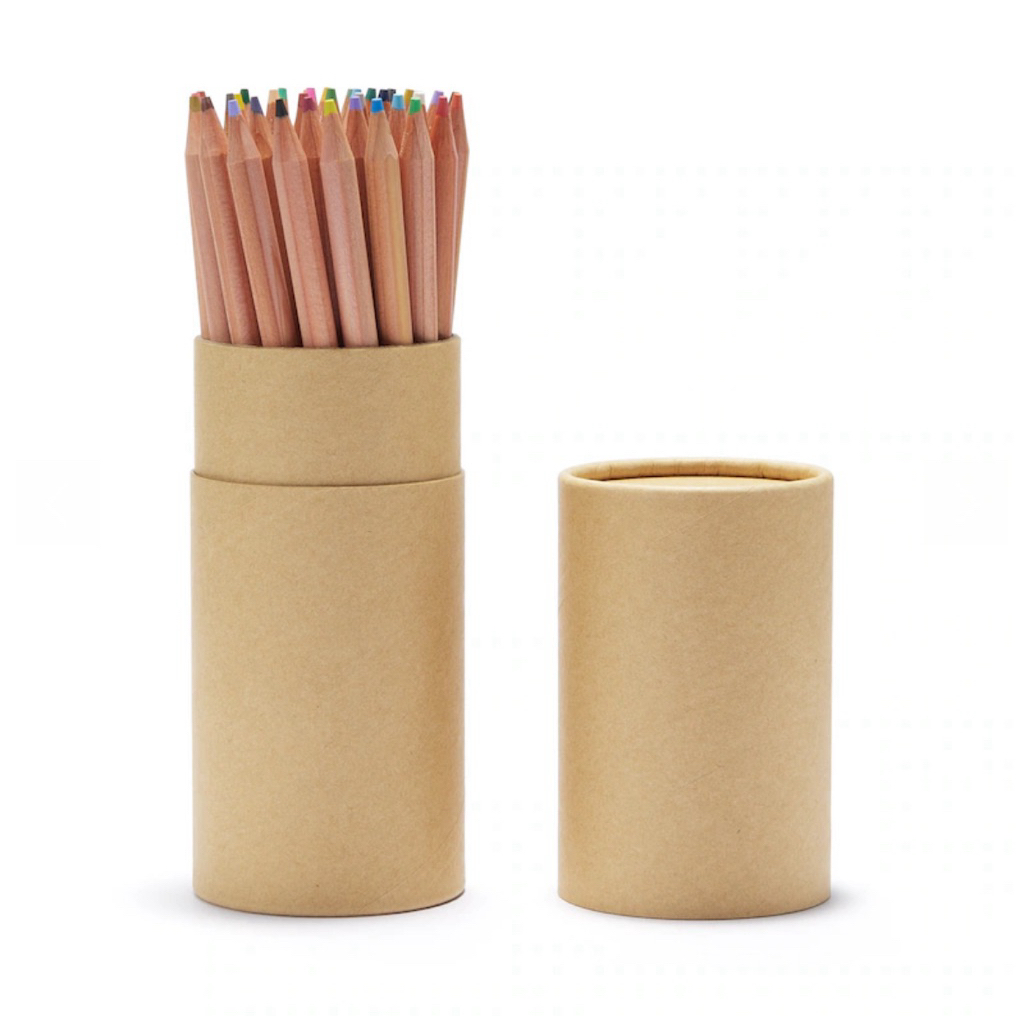 

MUJI_ Colored pencils, 36 colors, paper tube case_pensil warna