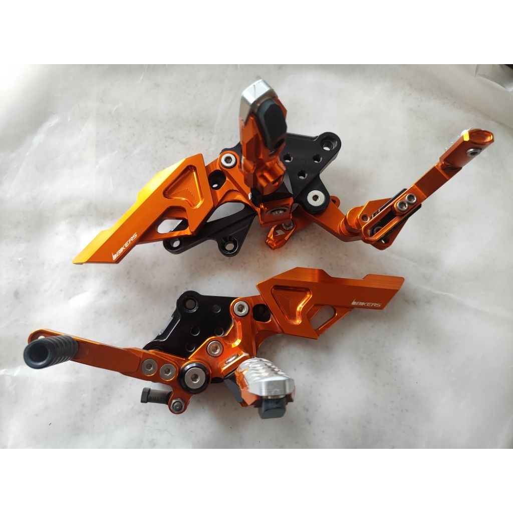 Footstep Bikers depan belakang ninja 250fi ori + bonus