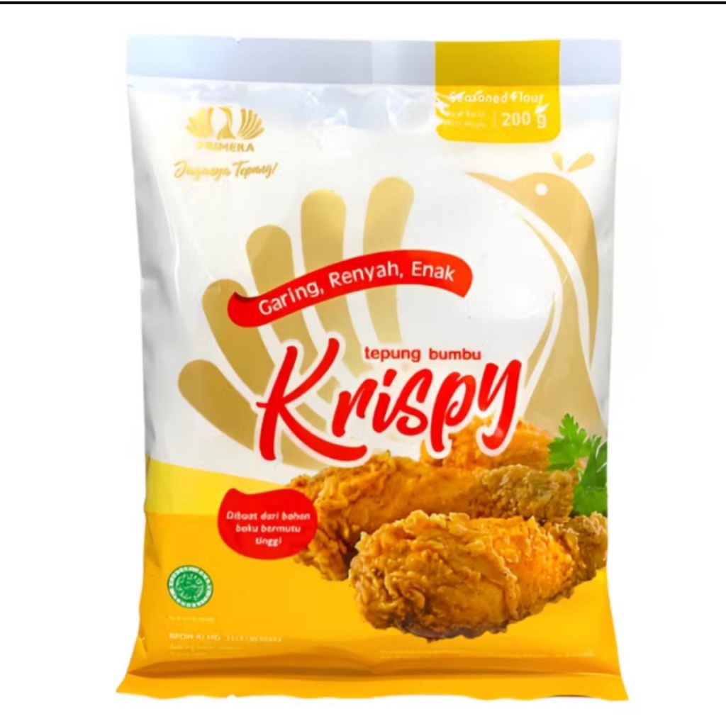 

Tepung crispy spicy serbaguna tepung bumbu serbaguna PRIMERA kemasan 1kg