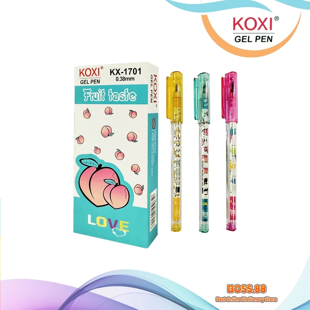 

GEL PEN KOXI KX-1701 (12 PCS)