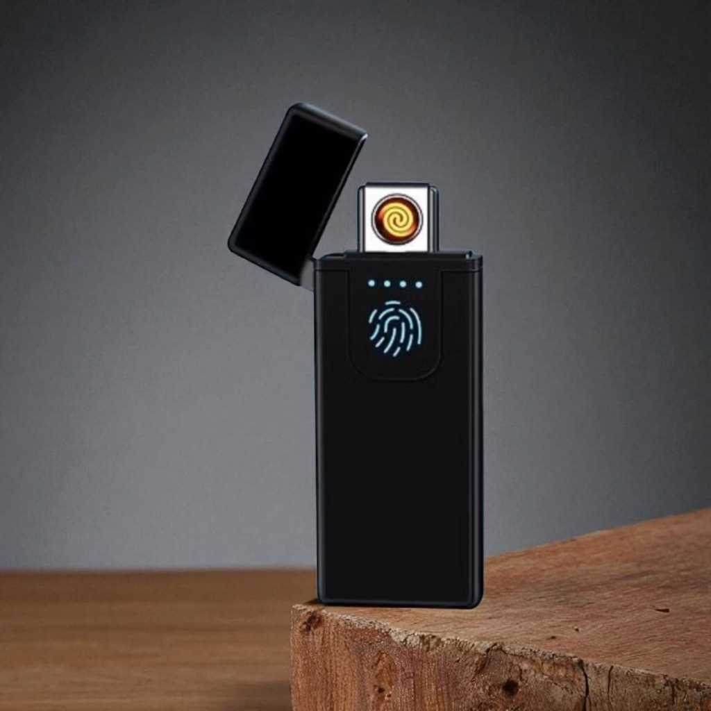 NEW Korek Listrik Finger Touch Sensor Korek Elektrik USB Isi Ulang Hotplain