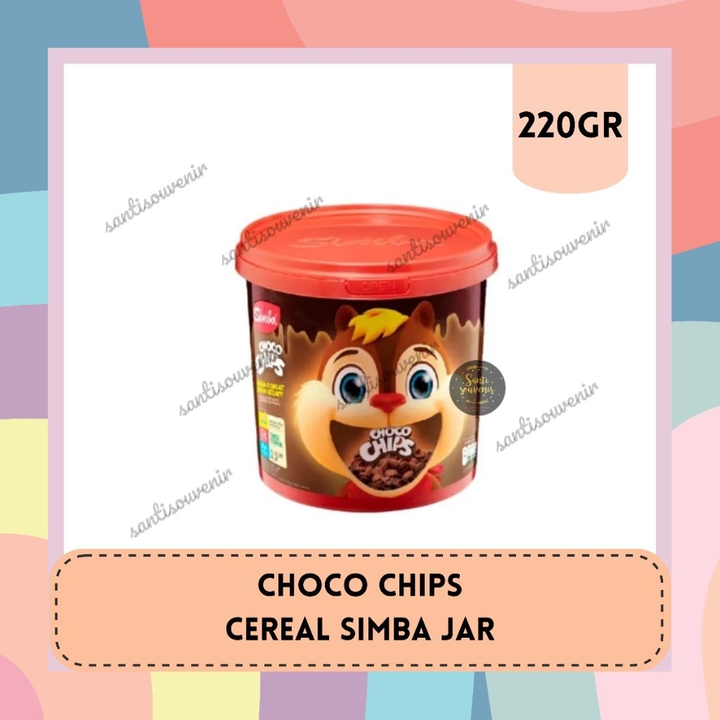 

Choco Chips Cereal SIMBA Jar 220gr