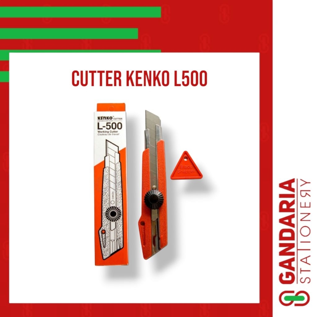 

Cutter KENKO Besar L-500 Pisau Kater Cuter Cater Karter Tajam MURAH