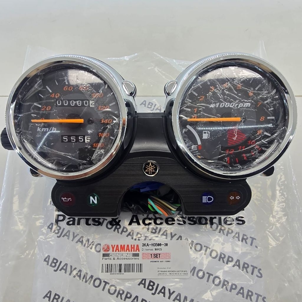 3KA -H3500-30 Speedometer Assy  Spidometer  Yamaha RX KING New Black