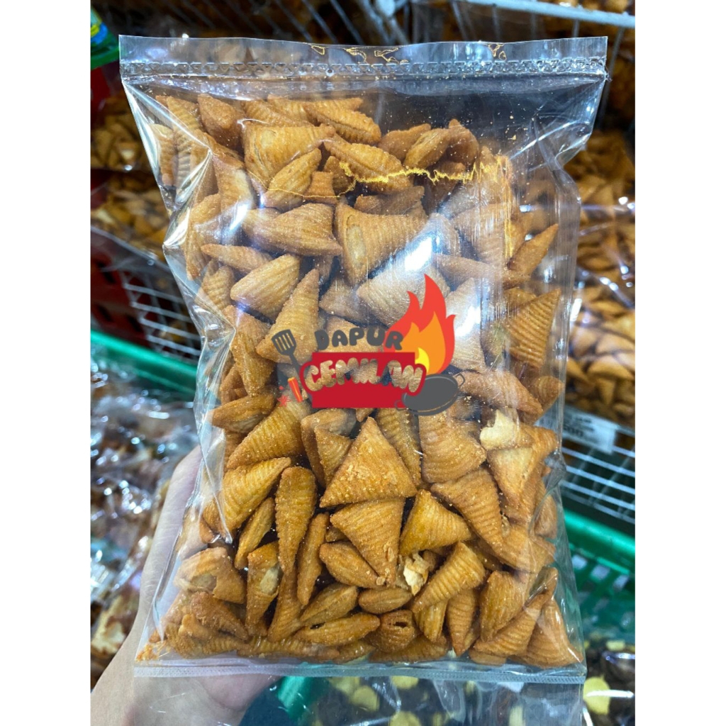 

Kripik Pang-Pang Segitiga Kripik Jagung Manis 250g