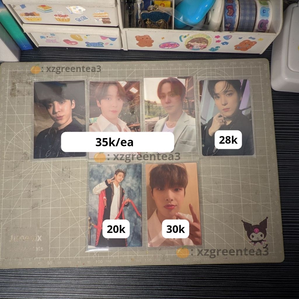 Photocard OFFICIAL ATEEZ Mingi & Yunho, FEVER Part 2, FEVER Part 3, FEVER Epilogue, The World EP.1