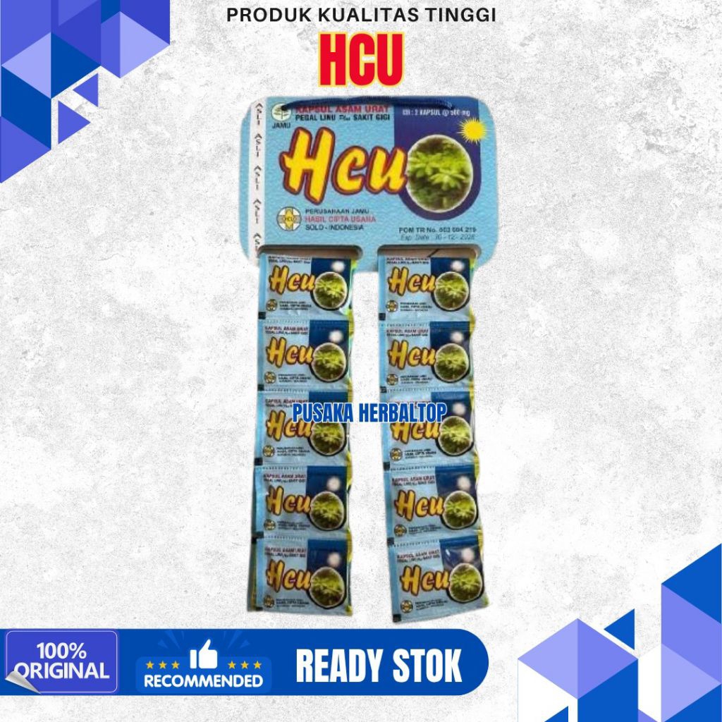 

Hcu Kapsul Asam Urat Pegal Linu Ori