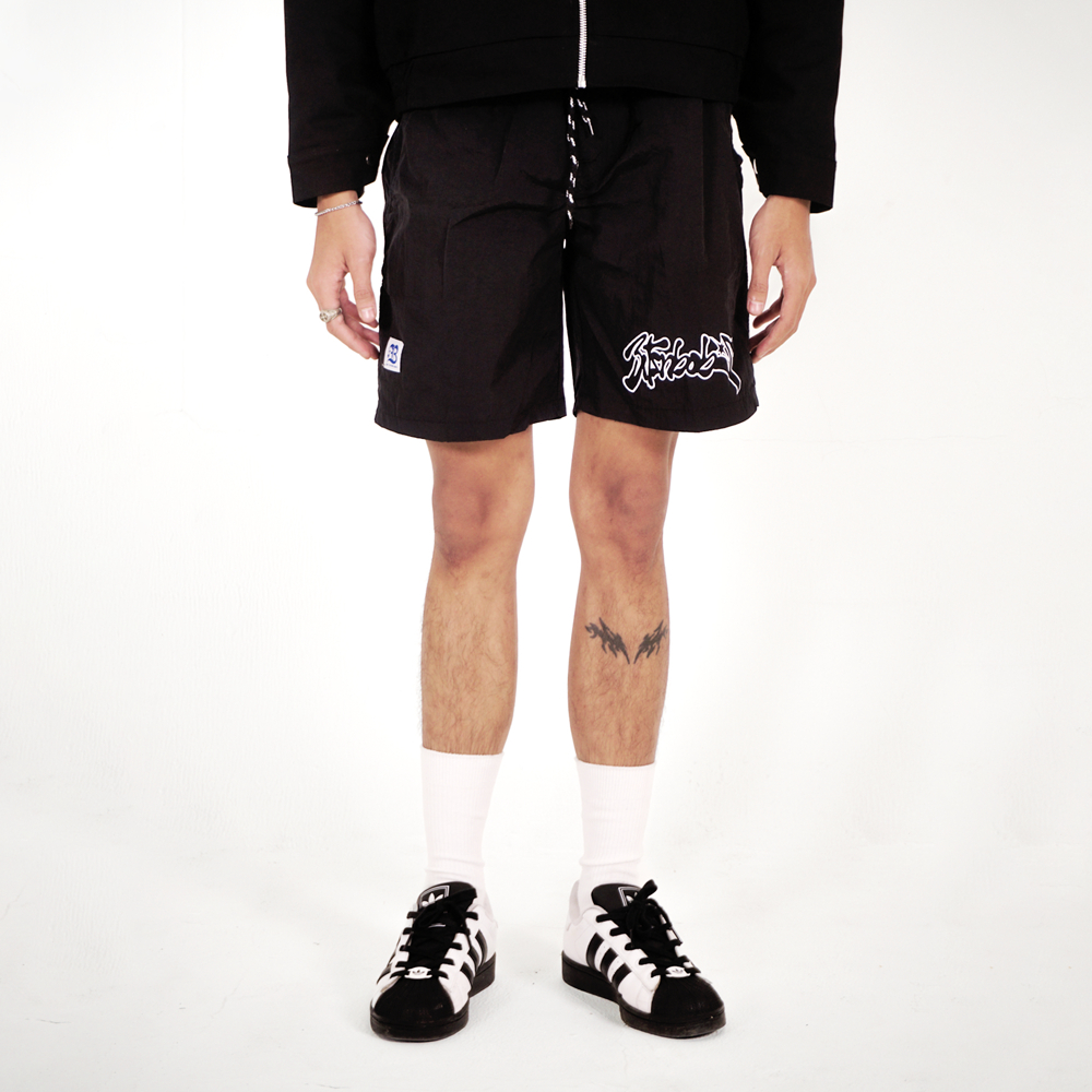 Bitsnbobs Boardshort Celana Pendek Shortpants Razor Black