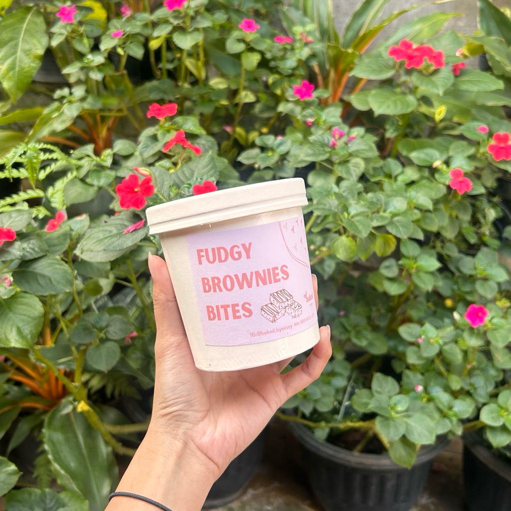 

Fudgy Brownies Bites