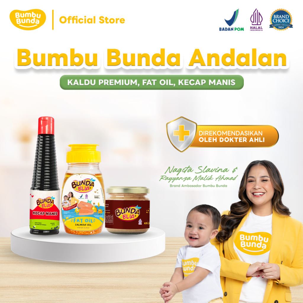 TB - Bunda Elia Bundling Elia Bumbu Bunda Andalan Bumbu Masak MPASI Bumbu MPASI Paket Bumbu MPASI