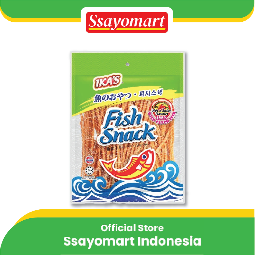 

Ika's Fish Snack Hot & Spicy 120gr