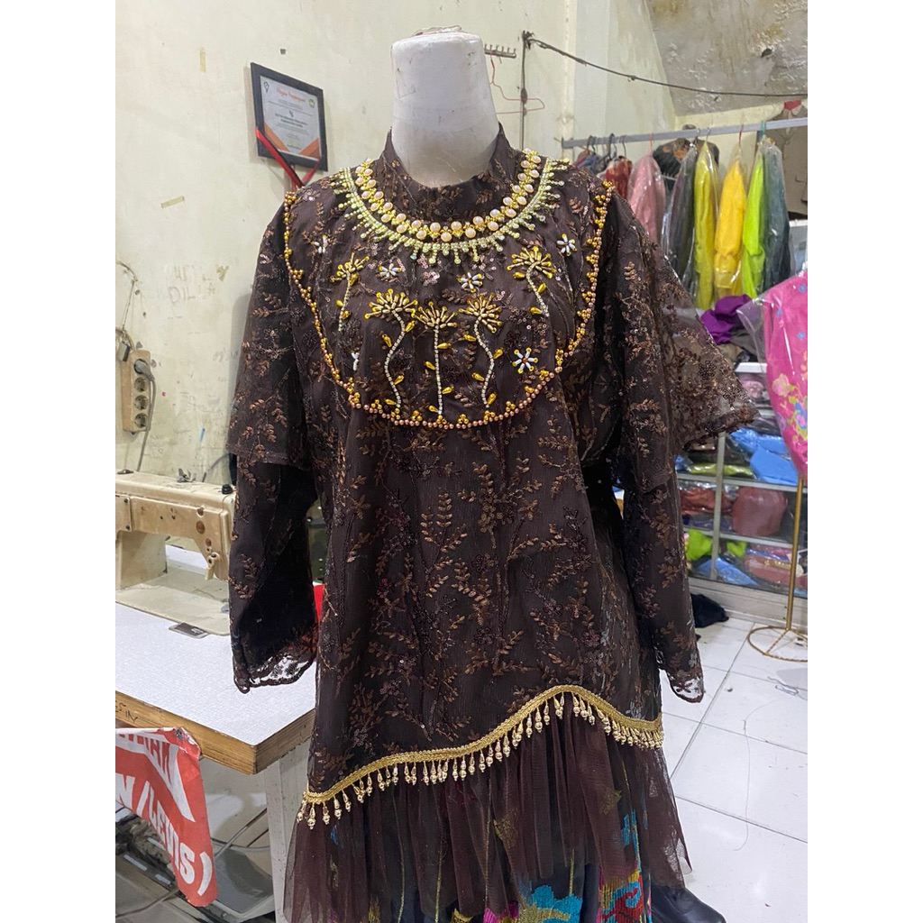 BAJU BODO RENDA PAYET MEWAH