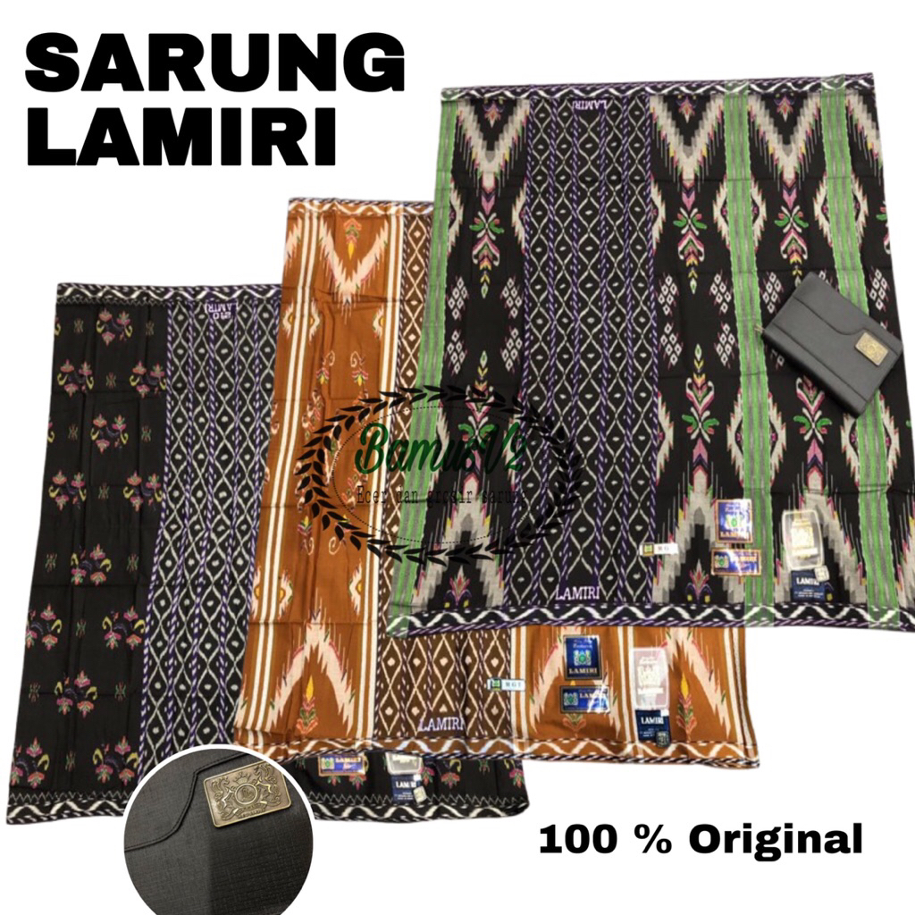 Sarung Lamiri MST sutra Asli