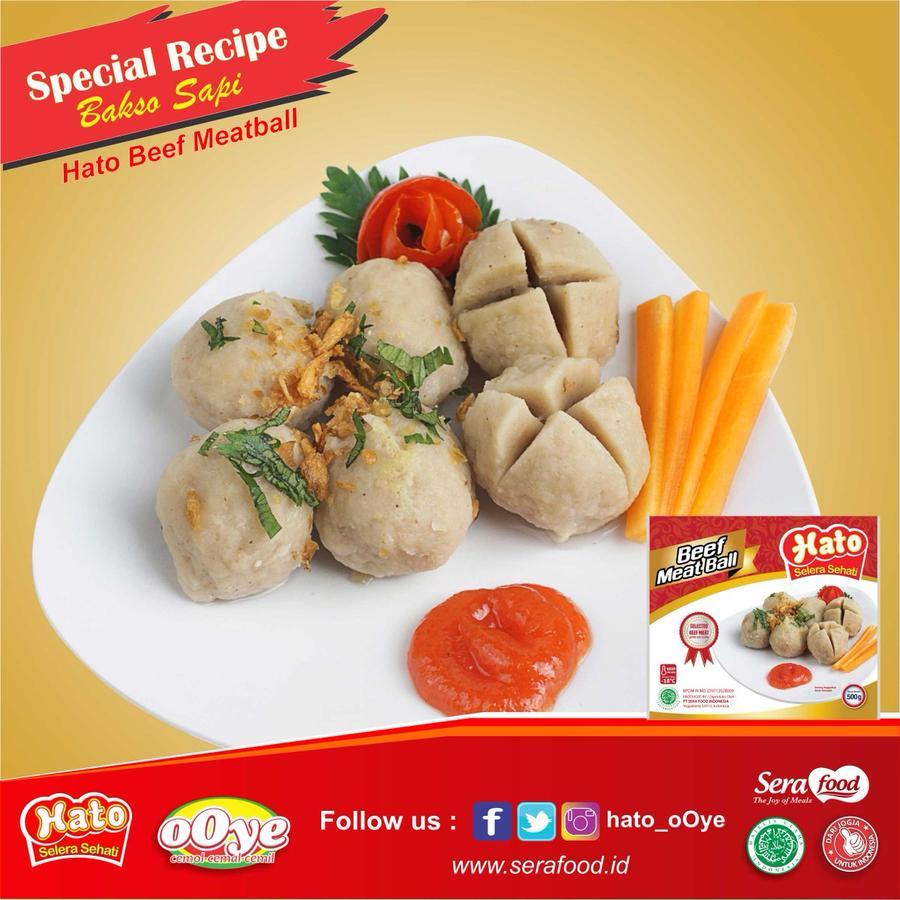 

HATO Bakso Sapi - Beef Meatball 500gr - Kheiza Frozen