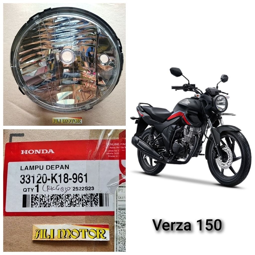 Lampu depan reflektor verza ori AHM