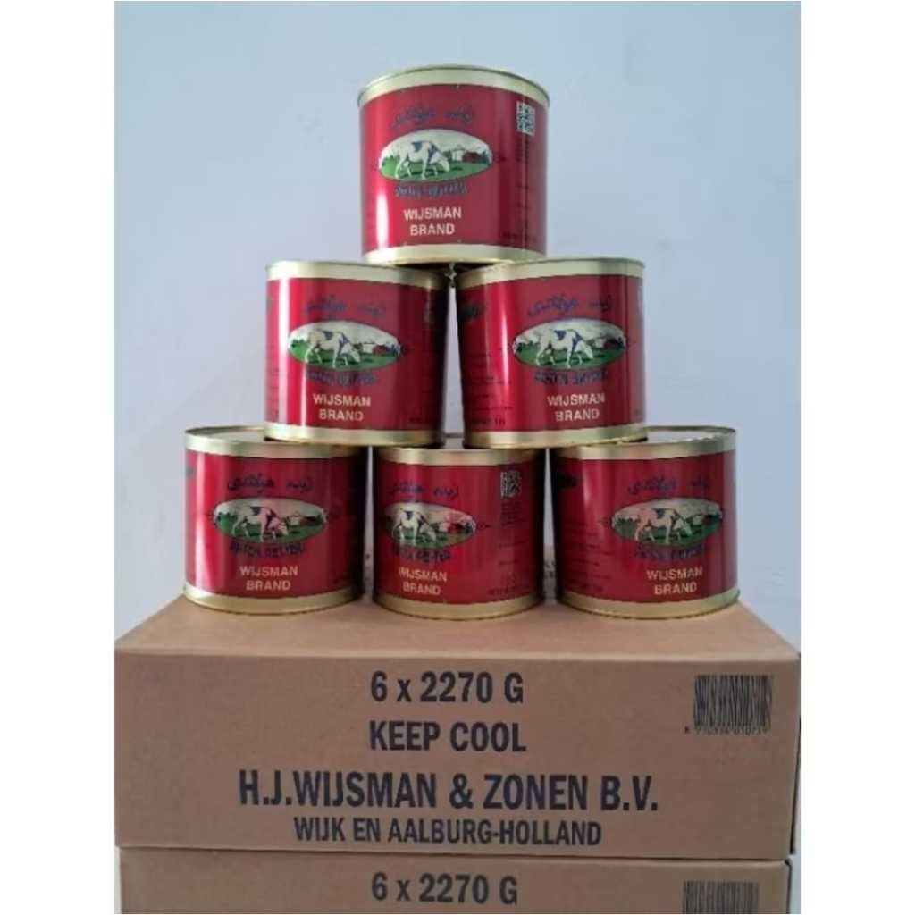 

WIJSMAN BUTTER 2270 gr / MENTEGA WISMAN WYSMAN BUTER 2270gr (2.2 kg)