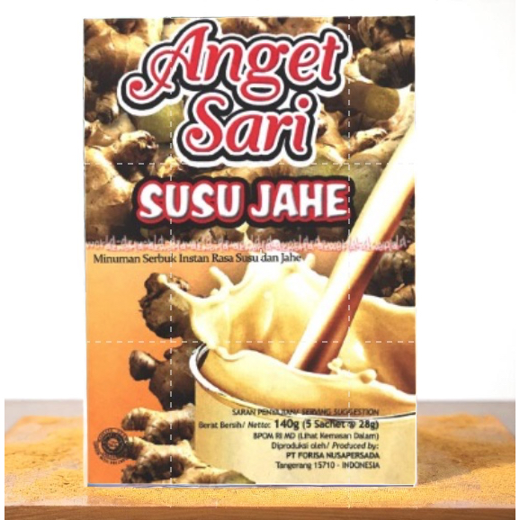 

Anget Sari Susu Jahe Isi 5sachet Minuman Angetsari Rasa Susu Dan Jahe 5 sachet Ginger Milk Instan
