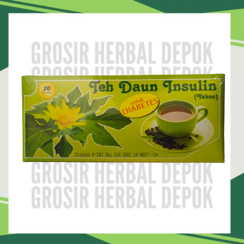 

Teh Daun Insulin (Yakon) 20 celup teh – Teh Herbal Penurun Gula Darah & Meningkatkan Kesehatan Pankreas
