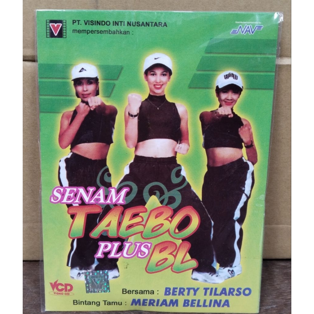 kaset vcd original senam taebo plus bl