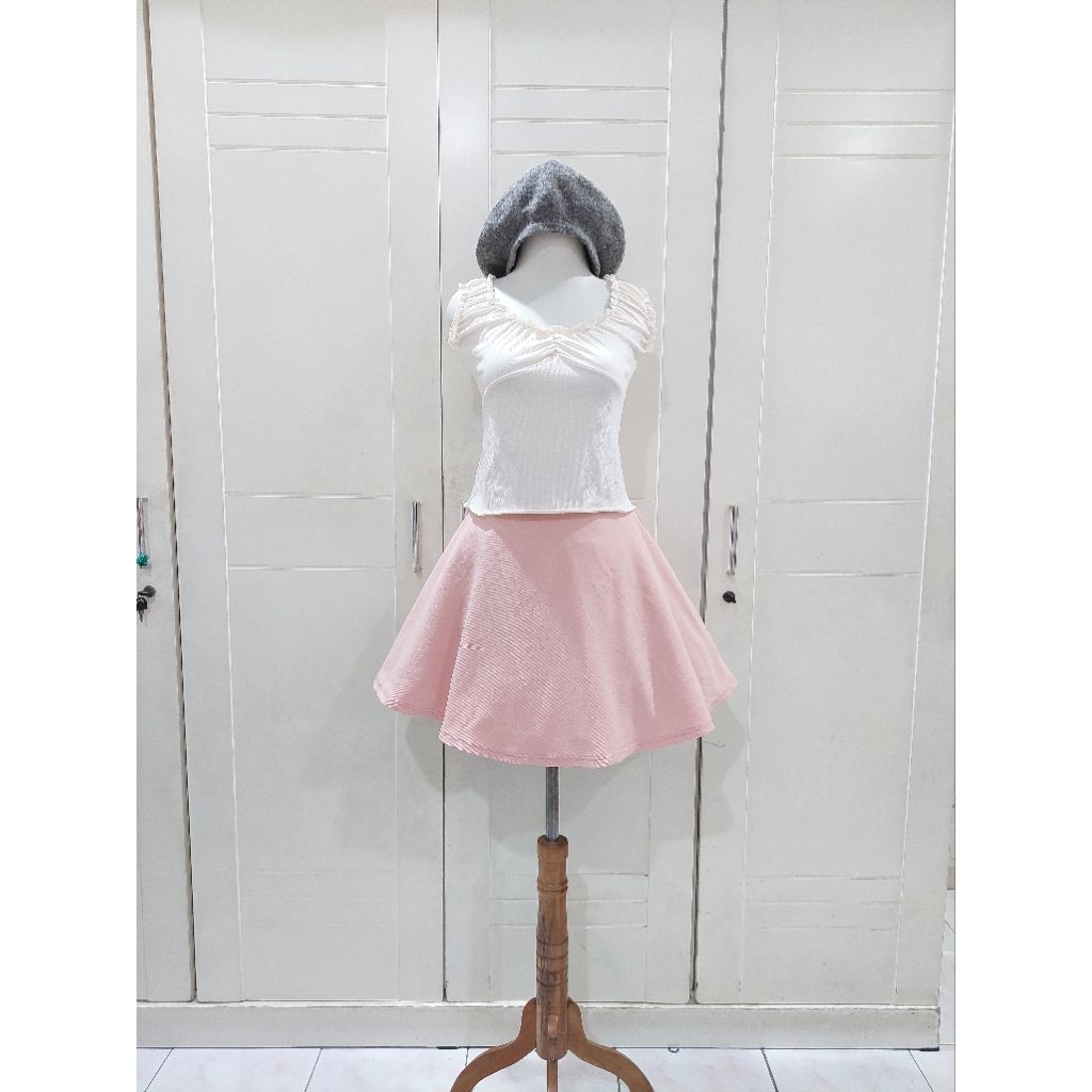 Set Milkmaid simple top with skirt Laura ashley gunne sax Liz lisa cottagecore coquette grunge gothi