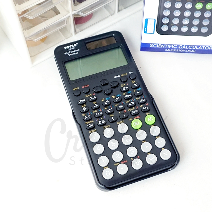 

Joyko Kalkulator Calculator Scientific CC-67 552 Fungsi