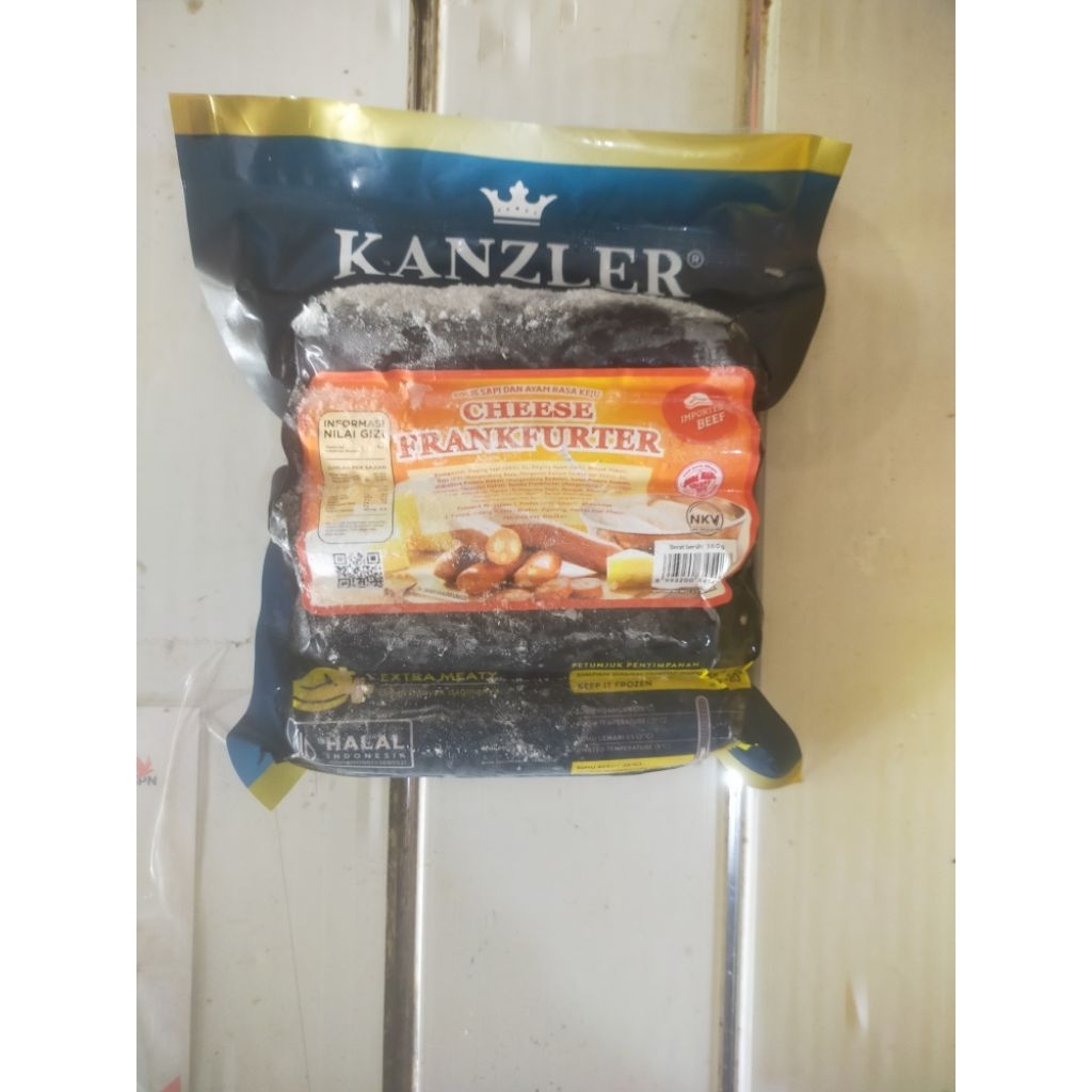 

Kanzler Sosis Cheese Frankfurter 360Gr