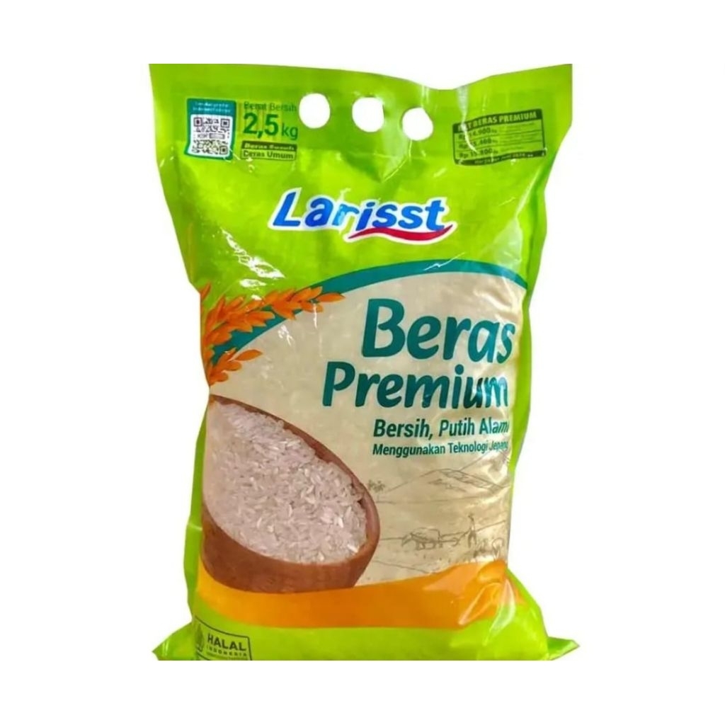 

Beras Premium Larrist 2,5 Kg