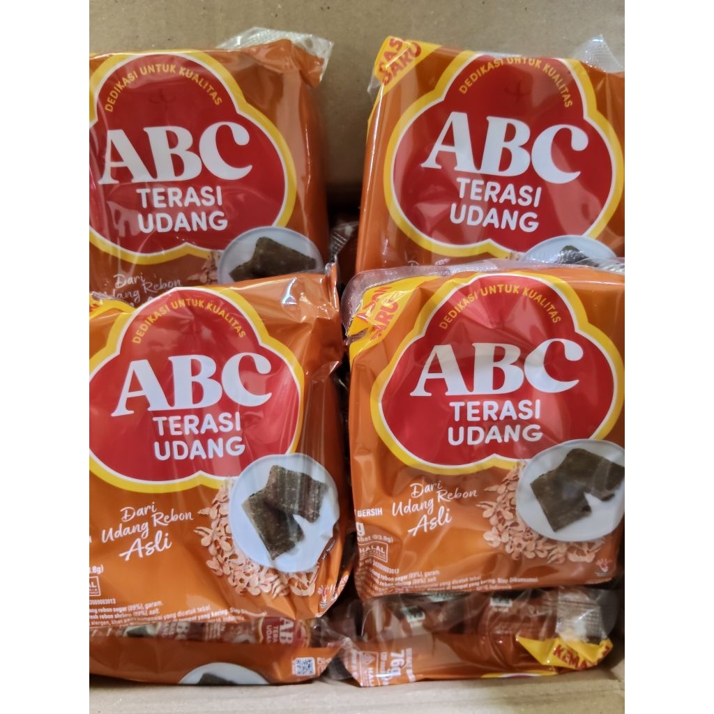 

ABC Terasi udang Sachet 20 x 3.8gr