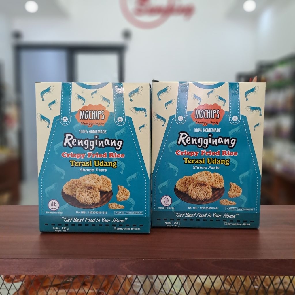 

Rengginang terasi mochips