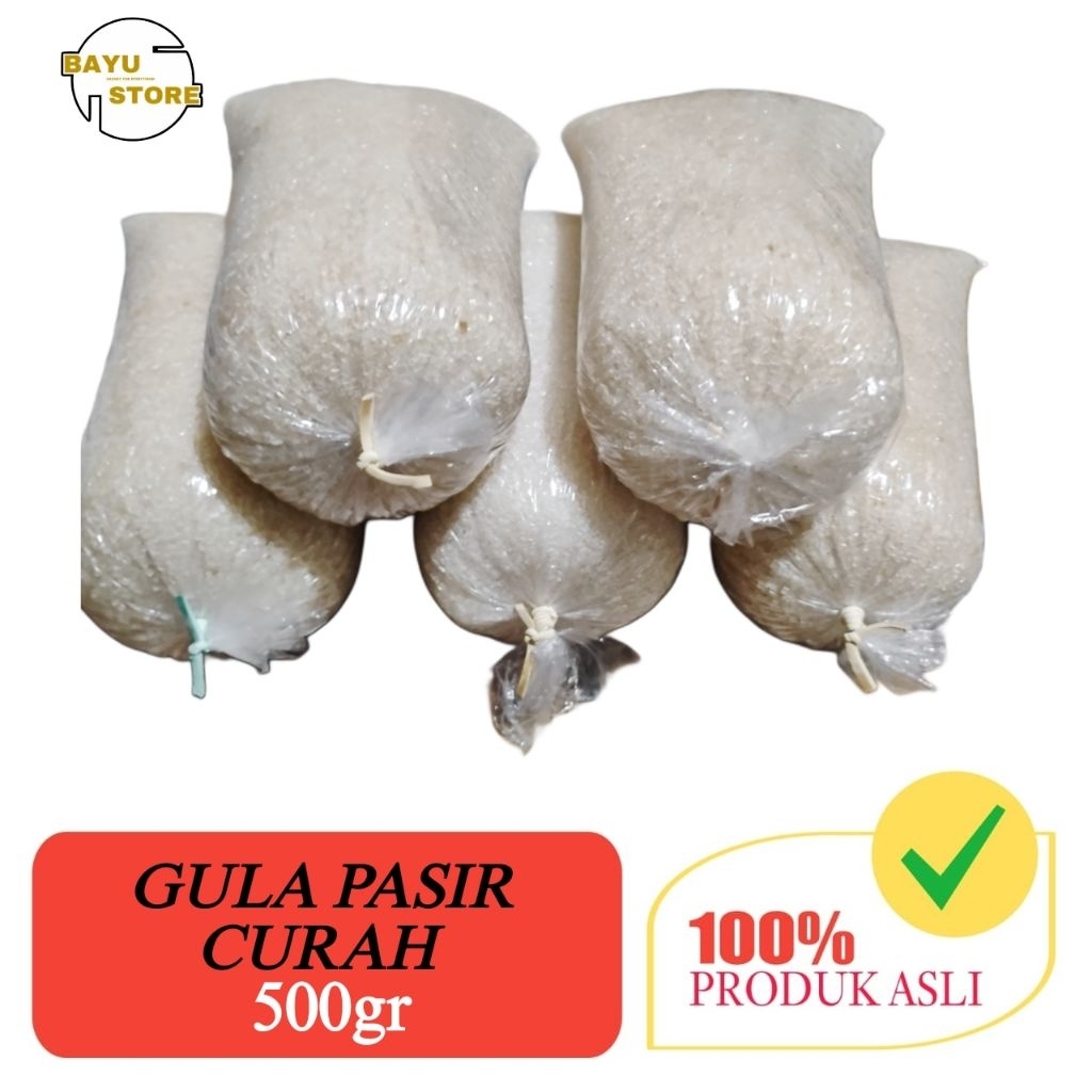 

Gula Pasir Curah 500 gr