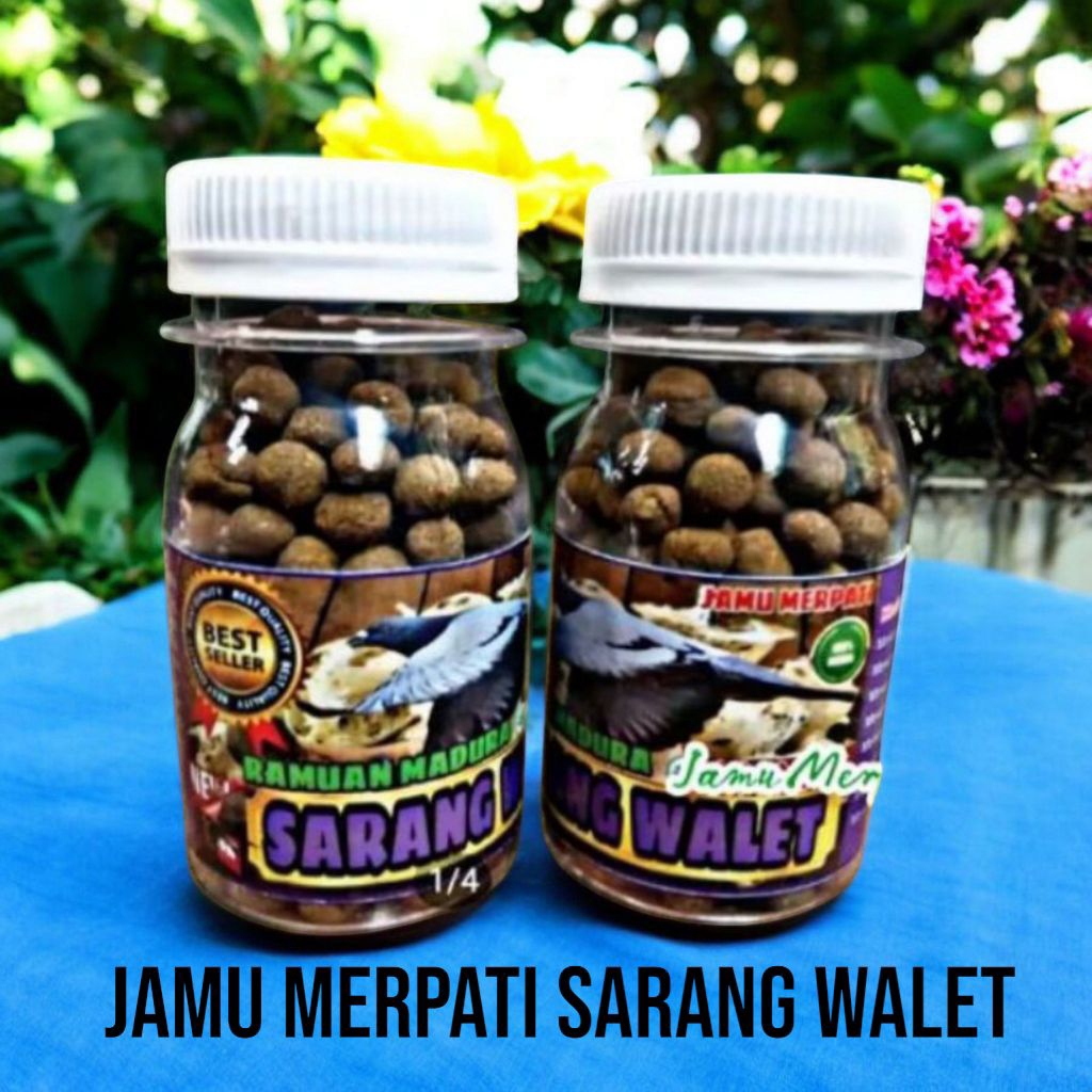 JAMU MERPATI SARANG WALET isi 120 butir klenceng jamu liur walet semua jenis merpati lomba