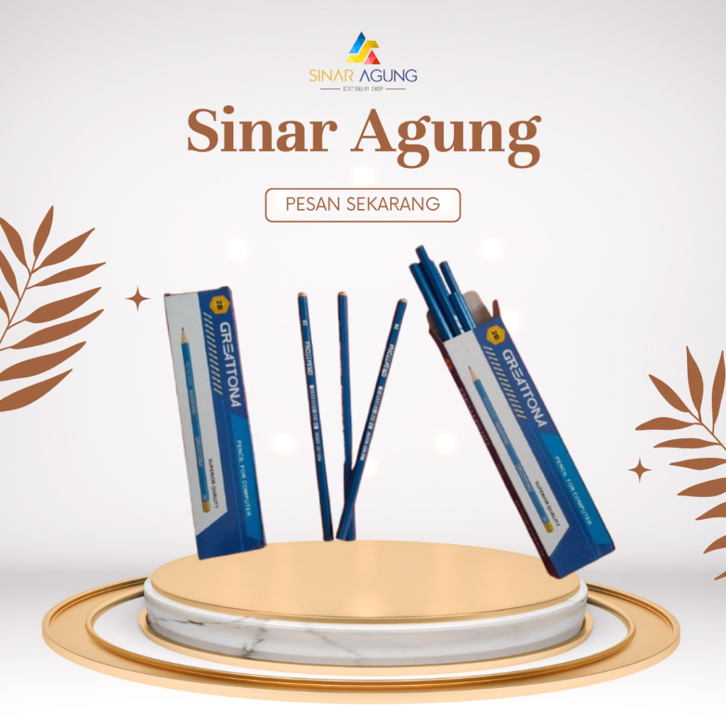 

GREATTONA PENSIL 2B BIRU TINTA HITAM PENSIL UNTUK KOMPUTER