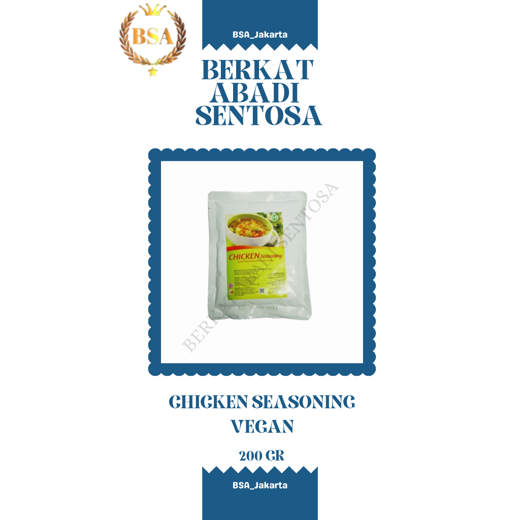 

CHICKEN SEASONING VEGAN (200 GR)