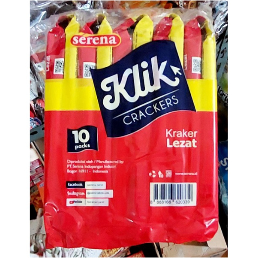 

Klik Cracker Kreker 1000 Serena ( 1 gantung isi 10 bungkus )