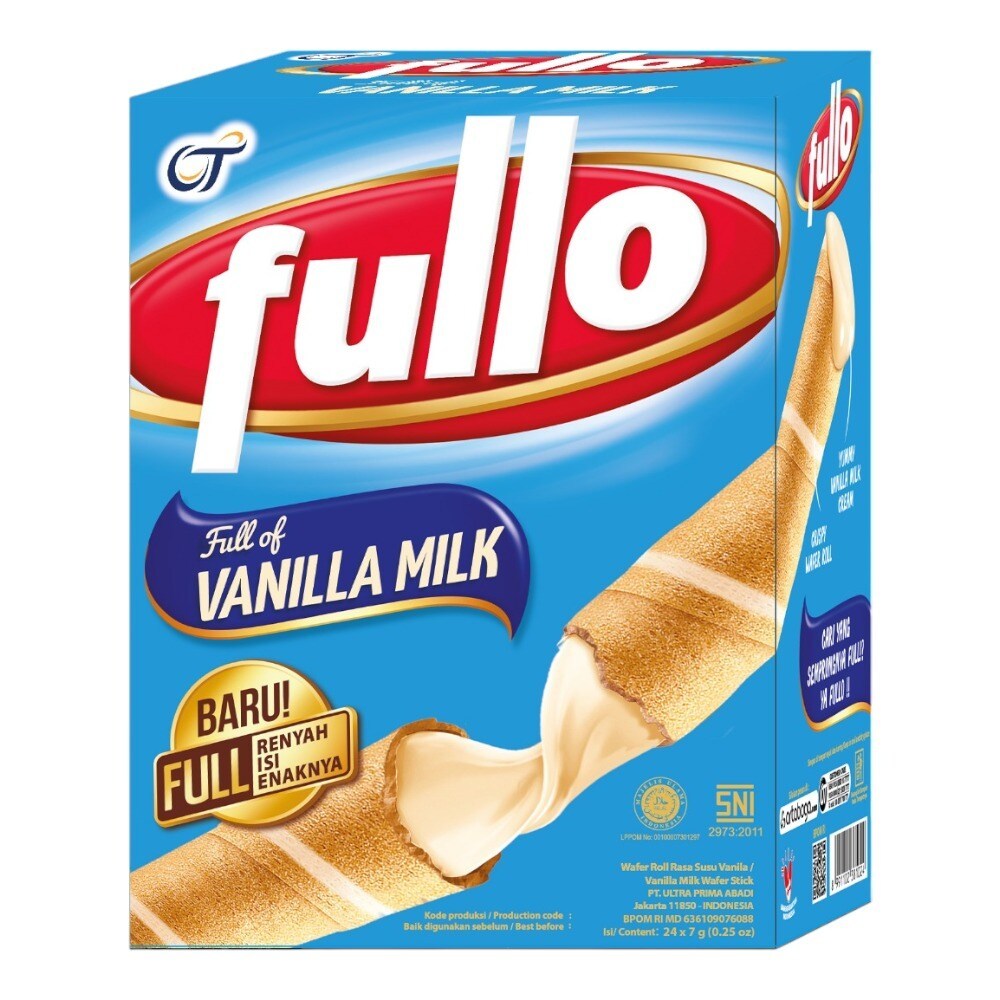 

FULLO WAFER ROLL VANILLA MILK KTK 7 GR 8991102381024