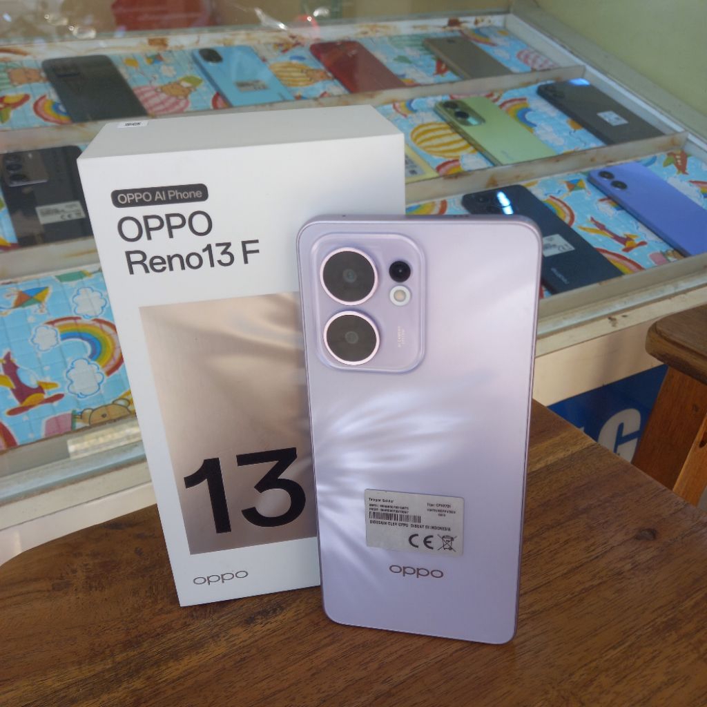 oppo reno13f Ram 8GB Internal 256GB HP Second Seken Bekas Fullset [murah] hp murah