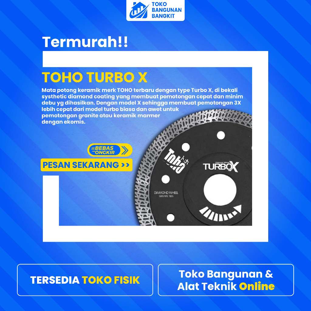 Toho Turbo X - Alat potong Granite