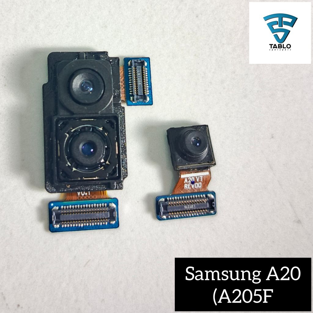 kamera depan belakang Samsung A20 A205F ori copotan hp