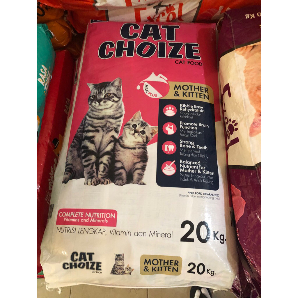 CAT CHOIZE Mother & Kitten Karungan 20 Kg