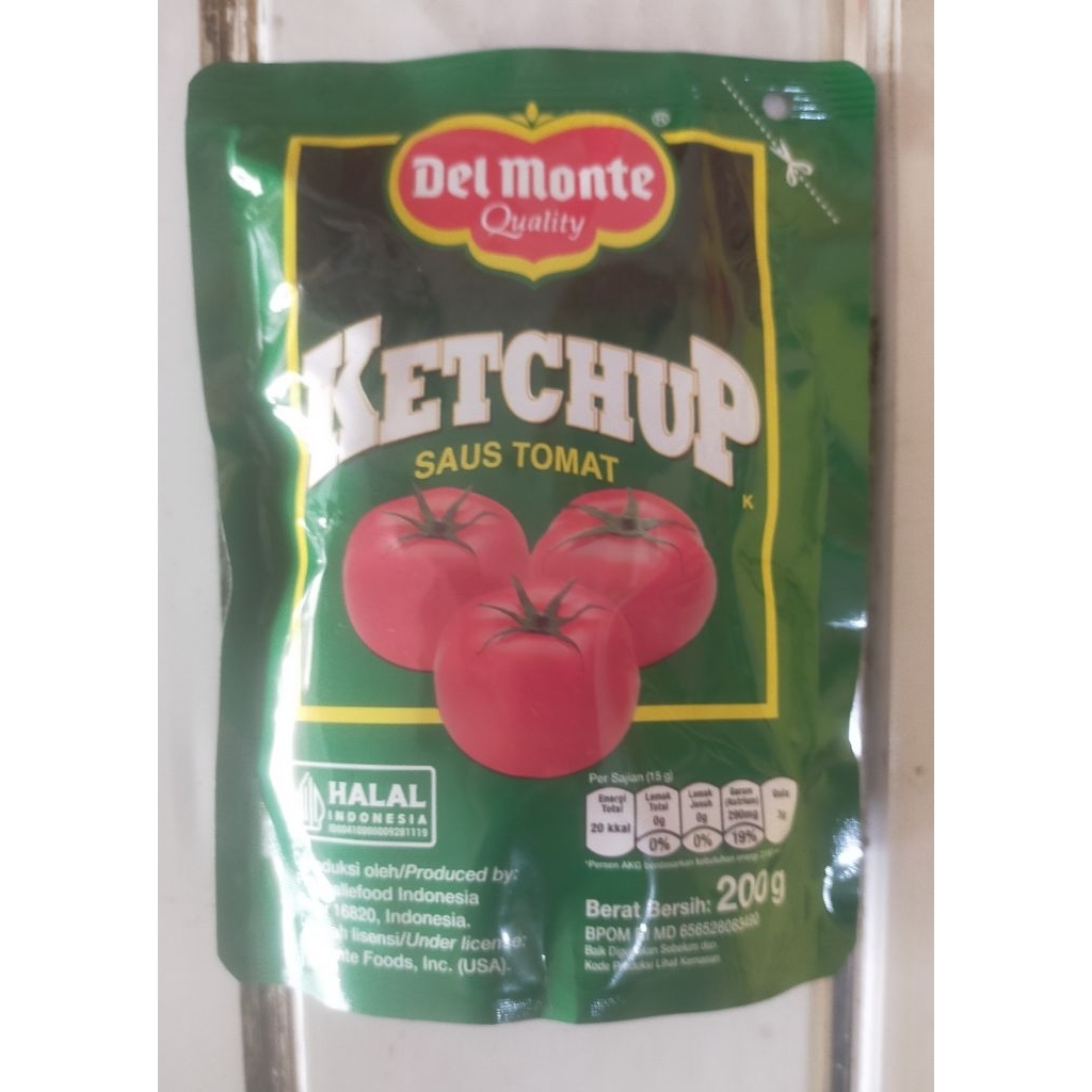 

Del Monte Saus Tomat Pouch 200Gr