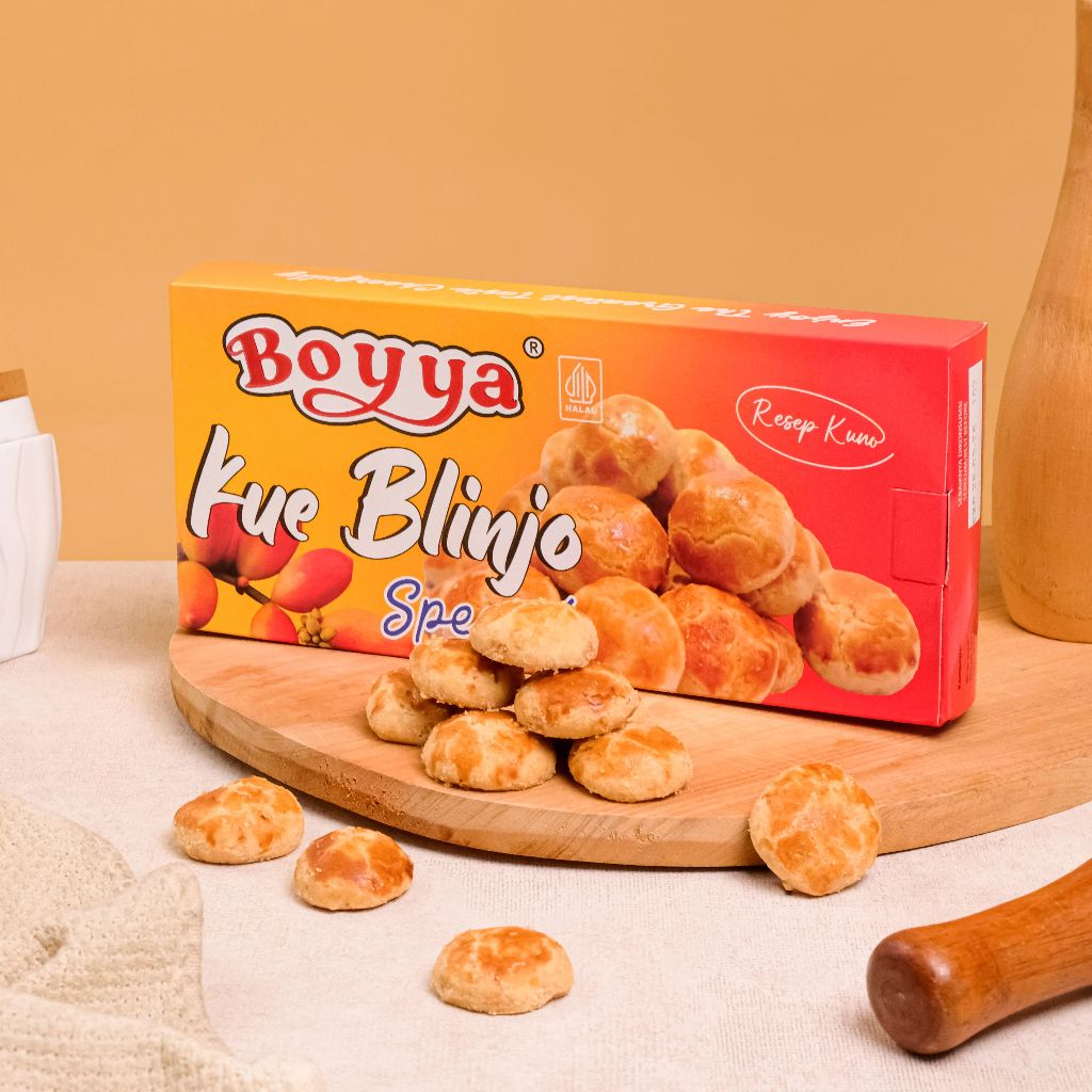 

BOGAJAYA Kue Kering Melinjo Blinjo BOYYA 225Gr Siap Makan Oleh Oleh Surabaya