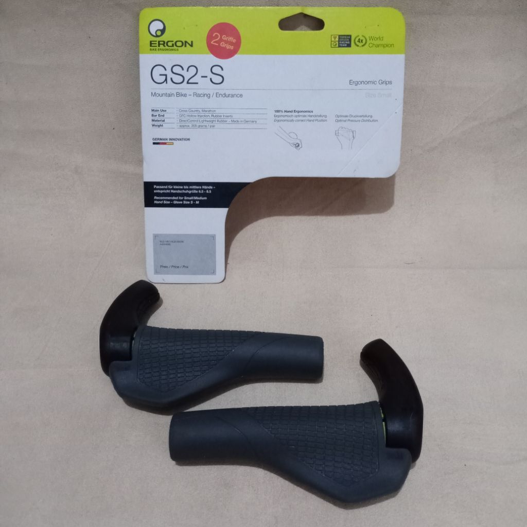 Handgrip Ergon Grip GS2 S small Sepeda MTB XC