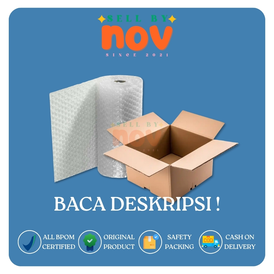

(LUAR JAWA WAJIB!) Bubble wrap / Kardus tambahan